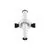 Spot mobil LED, incastrat, telescopic, Maytoni Focus T 1, 6W, 3000K, 30x40/200mm, alb