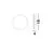 Aplica LED, Nova Luce Copper, 9W, 3000K, alb, IP65