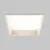 Spot fix LED, incastrat, Maytoni Okno, 24W, 3000-4000-6000K, 170x170x60mm, alb, IP44