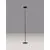 Lampadar LED, Nova Luce Persea, 2W, 3000K, 115x140x1150mm, negru, IP65