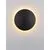 Aplica LED, Nova Luce Valno, 11W, 3000K, negru, IP65