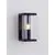 Aplica, Nova Luce Adoray, 1xE27, negru, IP65