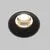 Spot fix LED, incastrat, Maytoni Round, 7W, 3000K, 54x53mm, negru
