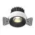 Spot fix LED, incastrat, Maytoni Round, 12W, 3000K, 73x60mm, negru