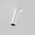 Spot mobil LED, incastrat, telescopic, Maytoni Focus T 1, 6W, 3000K, 30x40/200mm, alb