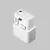 Spot fix LED, sina magnetica, Maytoni Points S, 2W, 3000K, 36x21x45mm, alb