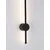 Aplica LED, Nova Luce Ridge, 12W, 3000K, negru, IP65