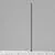 Stalp tip tarus, LED, ingropat, Maytoni Spear, 1W, 3000K, 10x426mm, grafit, IP65, O441FL-L1GF3K1