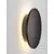 Aplica LED, Nova Luce Valno, 11W, 3000K, negru, IP65