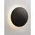 Aplica LED, Nova Luce Valno, 11W, 3000K, negru, IP65