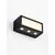 Aplica LED, Nova Luce Inga, 11W, 3000K, negru, IP65