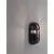 Aplica, Nova Luce Amel, 1xE27, negru, IP65