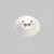 Spot fix LED, incastrat, Maytoni Round, 7W, 3000K, 60x53mm, alb