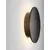 Aplica LED, Nova Luce Valno, 16W, 3000K, negru, IP65