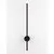 Aplica LED, Nova Luce Ridge, 12W, 3000K, negru, IP65