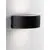 Aplica LED, Nova Luce Nectar, 9W, 3000K, negru, IP65