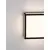 Aplica LED, Nova Luce Astral, 16W, 3000K, negru, IP65