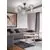 Lustra Candellux Ozzo, 5xE14, crom-transparent