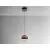 Pendul LED Schuller Orbes, 9W, 3000K, negru crom