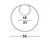 Plafoniera LED Nova Luce Fuline, 32W, 3000K, alb, dimabil