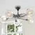 Lustra Candellux Ozzo, 5xE14, crom-transparent