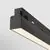 Corp iluminat LED sina magnetica Exility Maytoni Basis, 24W, 3000K, L60 cm, negru