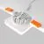Spot fix LED incastrat Maytoni Phanton, 7W, 3000K, alb, IP20