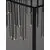 Veioza LED Nova Luce Stellar, 31W, 3000K, negru crom, dimabil