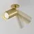 Spot mobil incastrat Maytoni Focus, 1xGU10, auriu mat, rotund, IP20