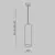 Pendul Maytoni Focus, 1xGU10 max. 10W, Hmax 1330 mm, negru