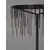 Veioza LED Nova Luce Stellar, 31W, 3000K, negru crom, dimabil
