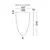 Pendul LED Nova Luce Alcinoe, 54W, 3000K, alb-auriu-negru, dimabil 