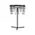Veioza LED Nova Luce Stellar, 31W, 3000K, negru crom, dimabil