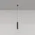 Pendul Maytoni Focus, 1xGU10 max. 10W, Hmax 1330 mm, negru
