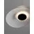 Lampadar LED Nova Luce Olea, 22W, 3000K, alb-negru, dimabil, Triac
