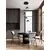 Pendul LED Nova Luce Morfi, 25W, 3000K, auriu-negru, dimabil, Triac