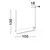 Pendul LED Nova Luce Aider, 35W, 3000K, alb marmorat-auriu, dimabil, Triac