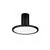 Lustra LED Nova Luce Ekei, 14W, 3000K, negru, reglabil