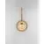 Aplica LED Nova Luce Licio, 4W, 3000K, auriu-transparent