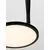 Lustra LED Nova Luce Ekei, 14W, 3000K, negru, H21, reglabil