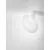 Lustra LED Nova Luce Ekei, 14W, 3000K, alb, reglabil