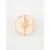Aplica LED Nova Luce Aider, 12W, 3000K, alb marmorat-auriu