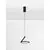 Pendul LED Nova Luce Opi, 14W, 3000K, negru, Hmax 260 cm, reglabil