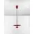 Pendul LED Nova Luce Edem, 8W, 3000K, rosu