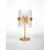 Veioza Nova Luce Crown, 6xG9, auriu satinat-transparent