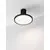 Lustra LED Nova Luce Ekei, 14W, 3000K, negru, reglabil