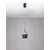 Pendul LED Nova Luce Kedros, 9W, 3000K, negru, dimabil, reglabil