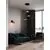 Pendul LED Nova Luce Morfi, 15W, 3000K, auriu-negru, dimabil, Triac