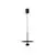 Pendul LED Nova Luce Edem, 8W, 3000K, negru