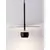 Pendul LED Nova Luce Edem, 8W, 3000K, negru